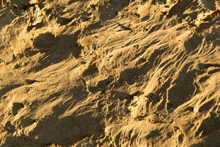 Sand in the desert as a backgroundの写真素材