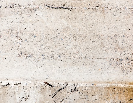 Fresh concrete on the wall as a backgroundの写真素材