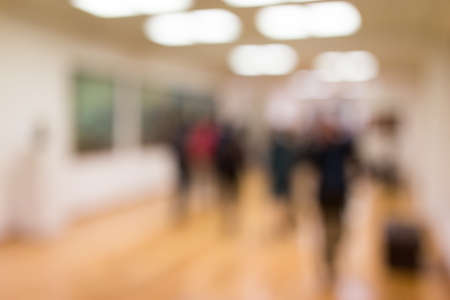 Bokeh in the museum of paintings as a background .の写真素材