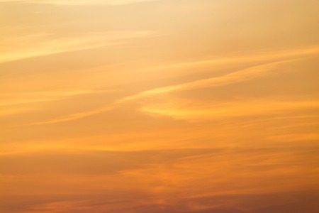 clouds in the sky at sunset as background .の写真素材