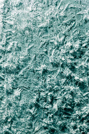 Snowflakes on a blue background. Abstract textureの写真素材