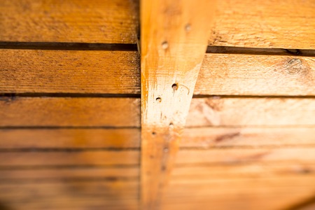 Old wooden boards as an abstract background .の写真素材