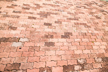 Paving stone on a platform as a background .