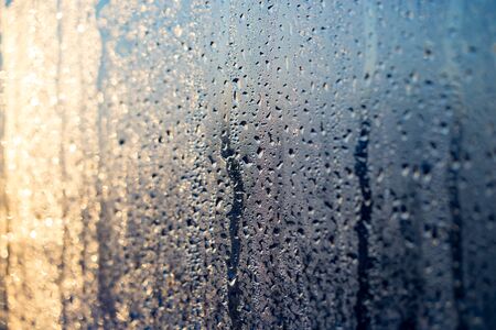 The swirling window at sunrise as a background .の写真素材