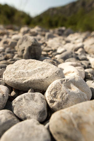 Large rocks in the mountains as a background .の写真素材