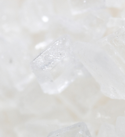 White granulated sugar as a background. Macroの写真素材