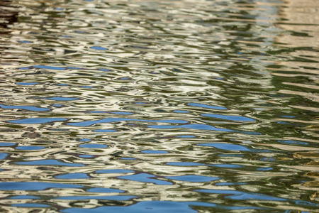 The smooth water as an abstract background .