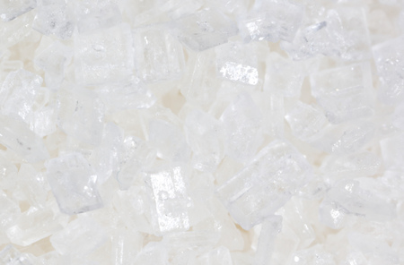 White granulated sugar as a background. Macroの写真素材