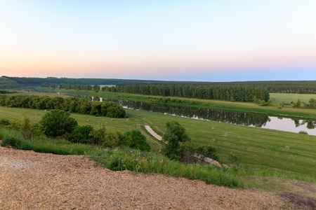The Don river in Russia in nature .