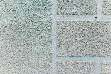 Decorative plaster on the wall of the house .の写真素材