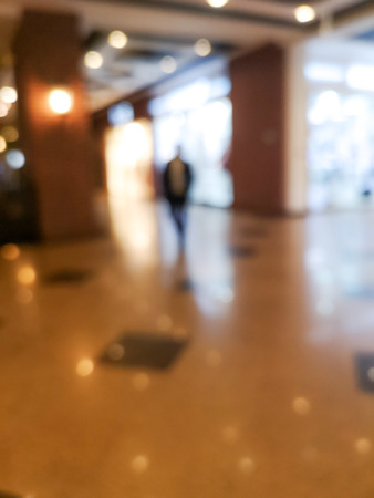 norBokeh in the store as an abstract background.の写真素材