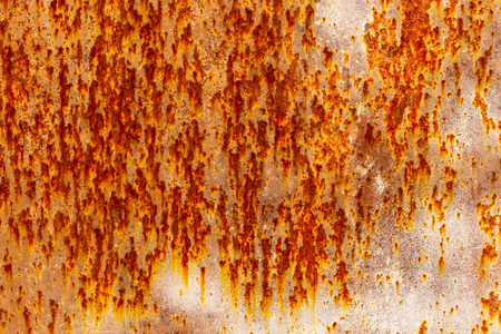 Rust on metal as abstract background.