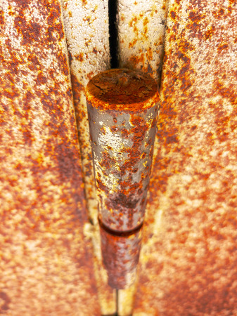 Detail on a metal garage as a background.の写真素材