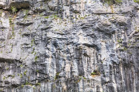 Rock formation in the mountains as a background.