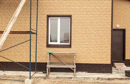 Supports for construction workers at home .の写真素材