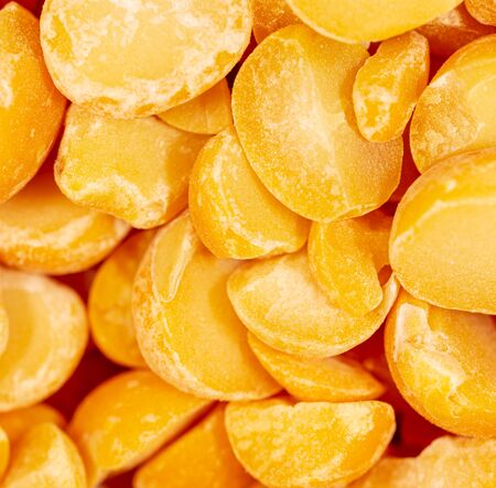 Pea grain as an abstract background. Macro