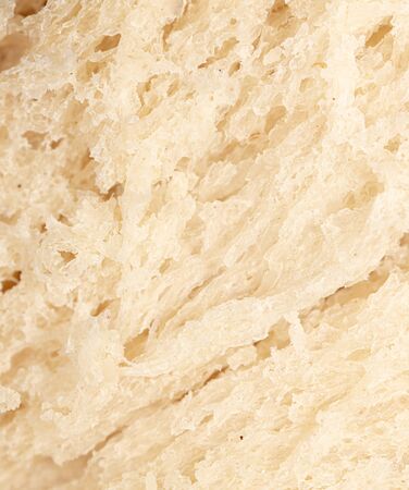 The flesh of bread as an abstract background. Macro