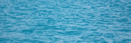 Blue water in the sea. Surface as an abstract backgroundの写真素材