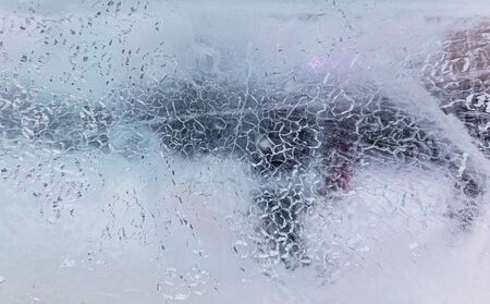 Ice bricks as a background.の写真素材