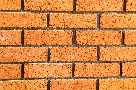 Red brick wall as abstract background.