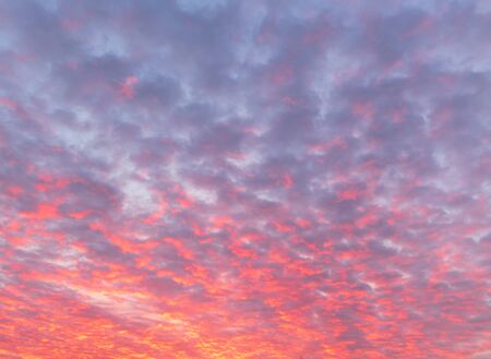 Beautiful clouds at dawn as a background.