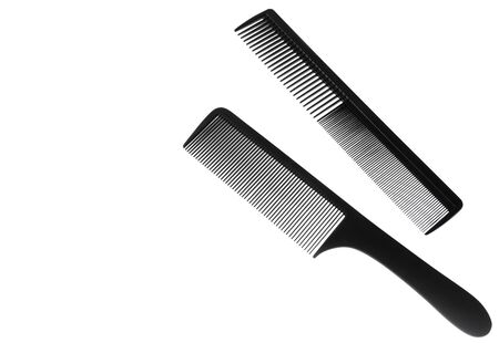 Combs isolated on a white background.