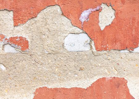 Paint on an old wall as an abstract background. Texture