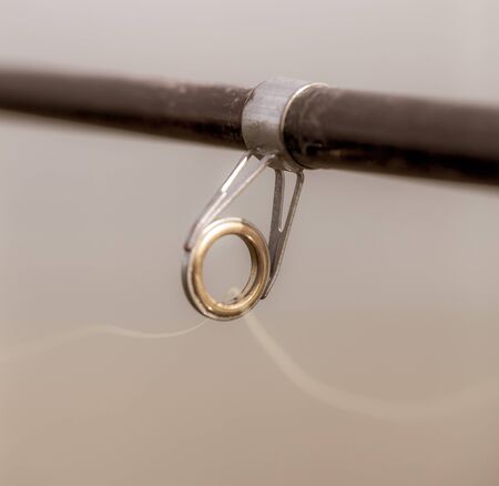 Ring for fishing rods. Inventory of the fishermanの写真素材