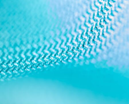 Blue fabric as an abstract background. Texture