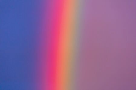 Rainbow in the sky as a background. The spectrum of the rays of sunlight in the atmosphere.の写真素材