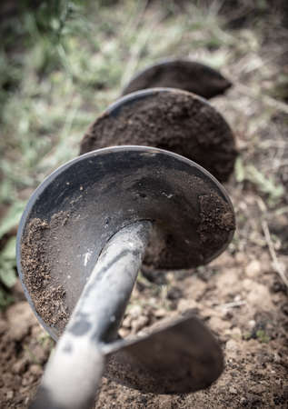 The device for drilling soil. Technology