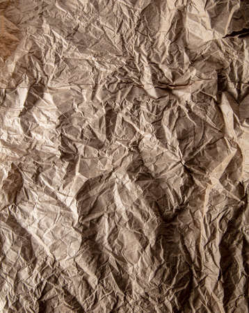 Crumpled paper as an abstract background. Textureの写真素材