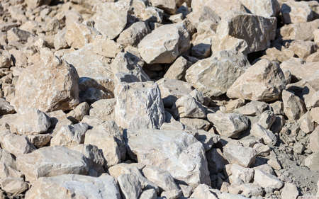 Stones in the mountains as an abstract background. Texture
