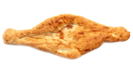 Fresh fried tortilla isolated over white background. Breadの写真素材