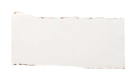 Cardboard sheet isolated on white background.の写真素材