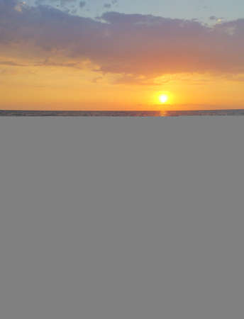 Colorful sunset at the sea. Backgroundの写真素材