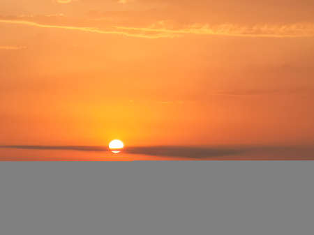 Colorful sunset at the sea. Backgroundの写真素材