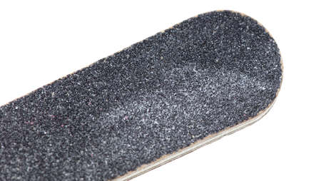 A nail file isolated on a white background. Close-upの写真素材