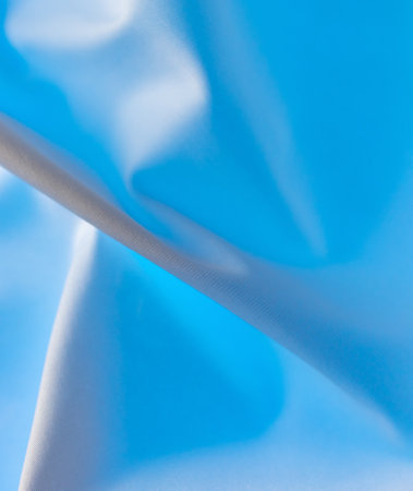 Blue fabric material as an abstract background. Textureの写真素材