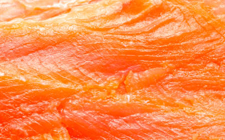 Red fish fillet as background. Textureの写真素材