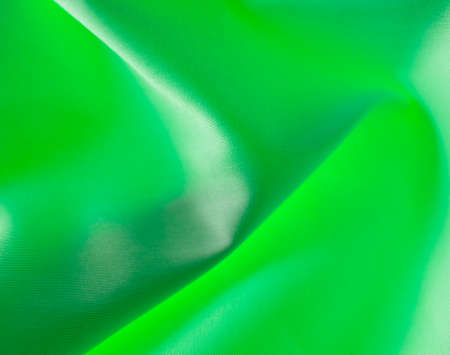 Green fabric material as an abstract background. Textureの写真素材