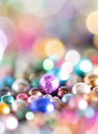 Multicolored beads as an abstract background. close-upの写真素材