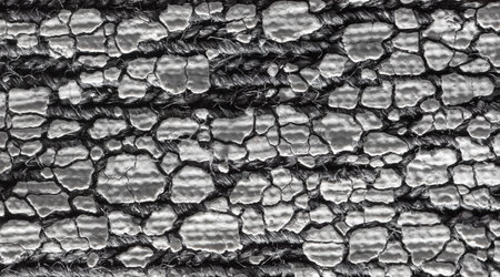 Cracked white paint on fabric as an abstract background. texture