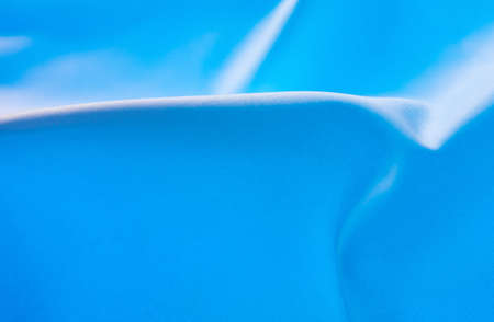 Blue fabric material as an abstract background. Textureの写真素材