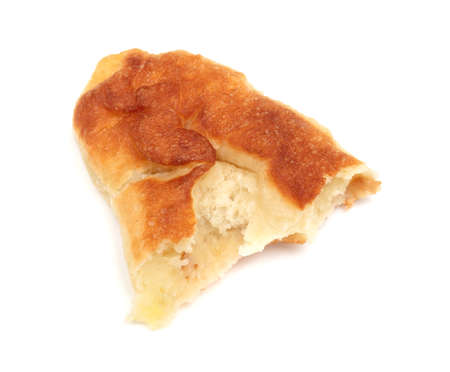 Patties with cabbage isolated on white background. close-upの写真素材