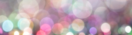 Multicolored festive bokeh as an abstract background.