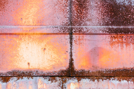 Rusty metal background. Old abstract grunge background texture for your design.