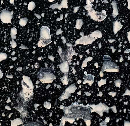 Dirt on the body of a black car. Abstract background.の写真素材