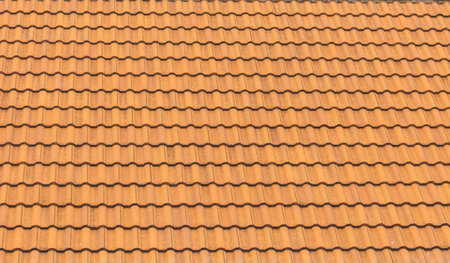 Roof tiles as an abstract background. Texture.