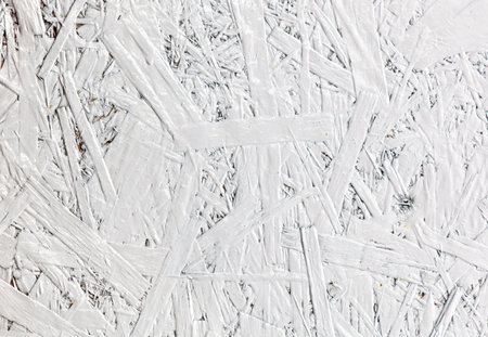 The image is a white background with a lot of white lines and splatters. The lines and splatters create a sense of chaos and disorderの写真素材